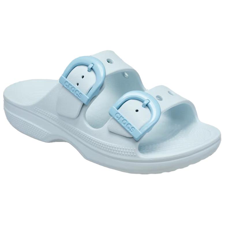 Crocs Суббота Износостойкие Шлепанцы для Скольжения Женские Светло-голубые 212867-5EA