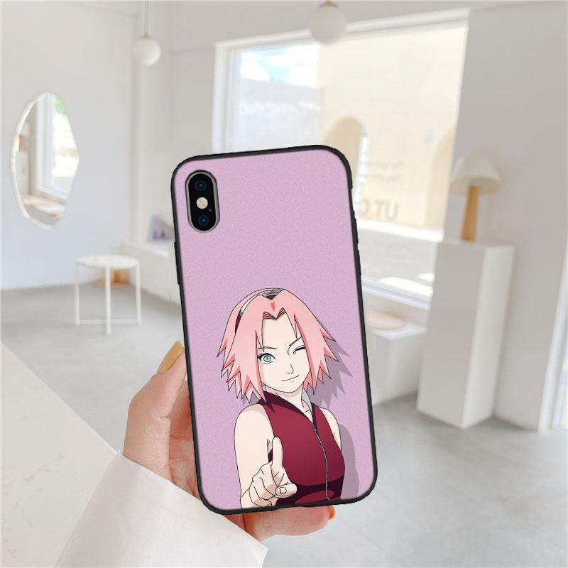 LO71 Naruto Sakura Haruno Soft Shell Phone Case for Redmi Note 13 14 Pro+ Plus A3 A3X 13X 13C 13R 14S 14C 14R
