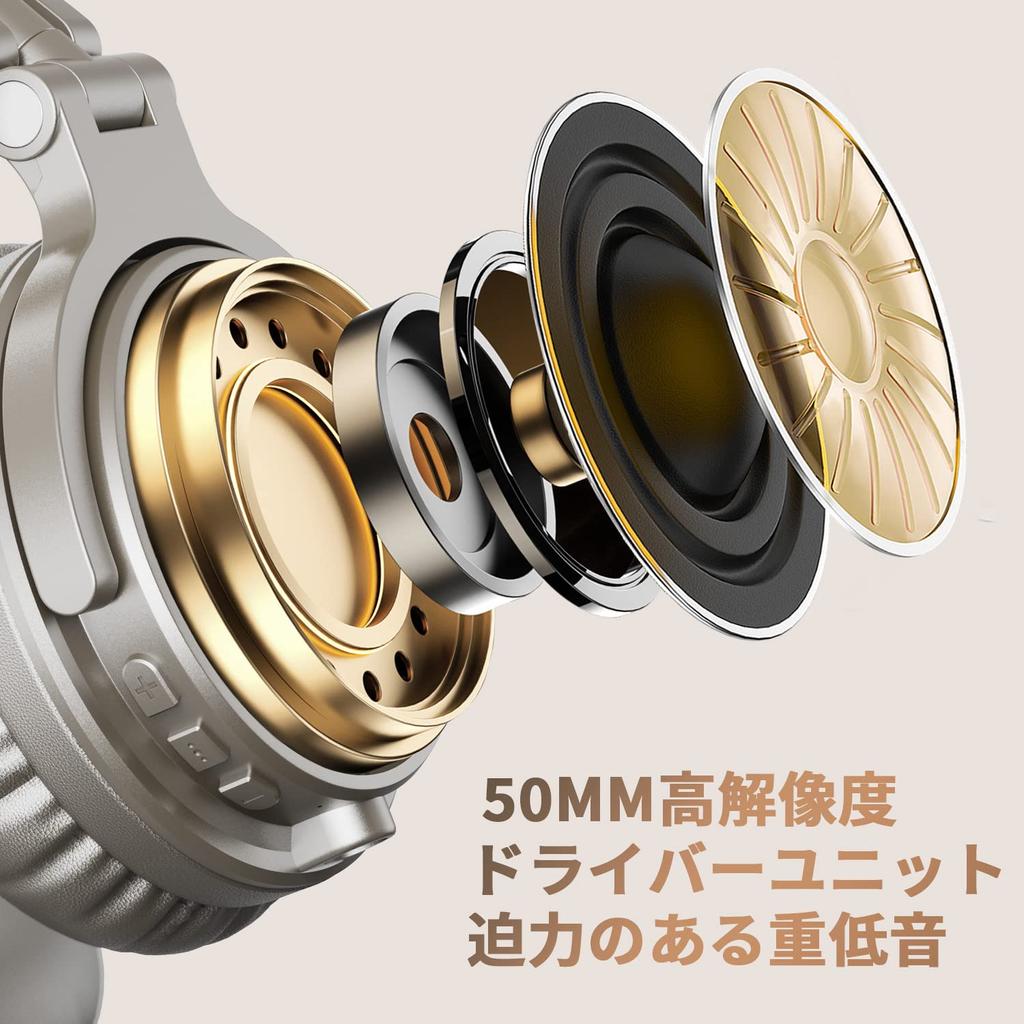 OneOdio ProC Wireless Headphones Bluetooth Headphones Wired Wireless Dual Use Bass Enhancement Bluetooth Compatible with AAC 110 Hours Playback