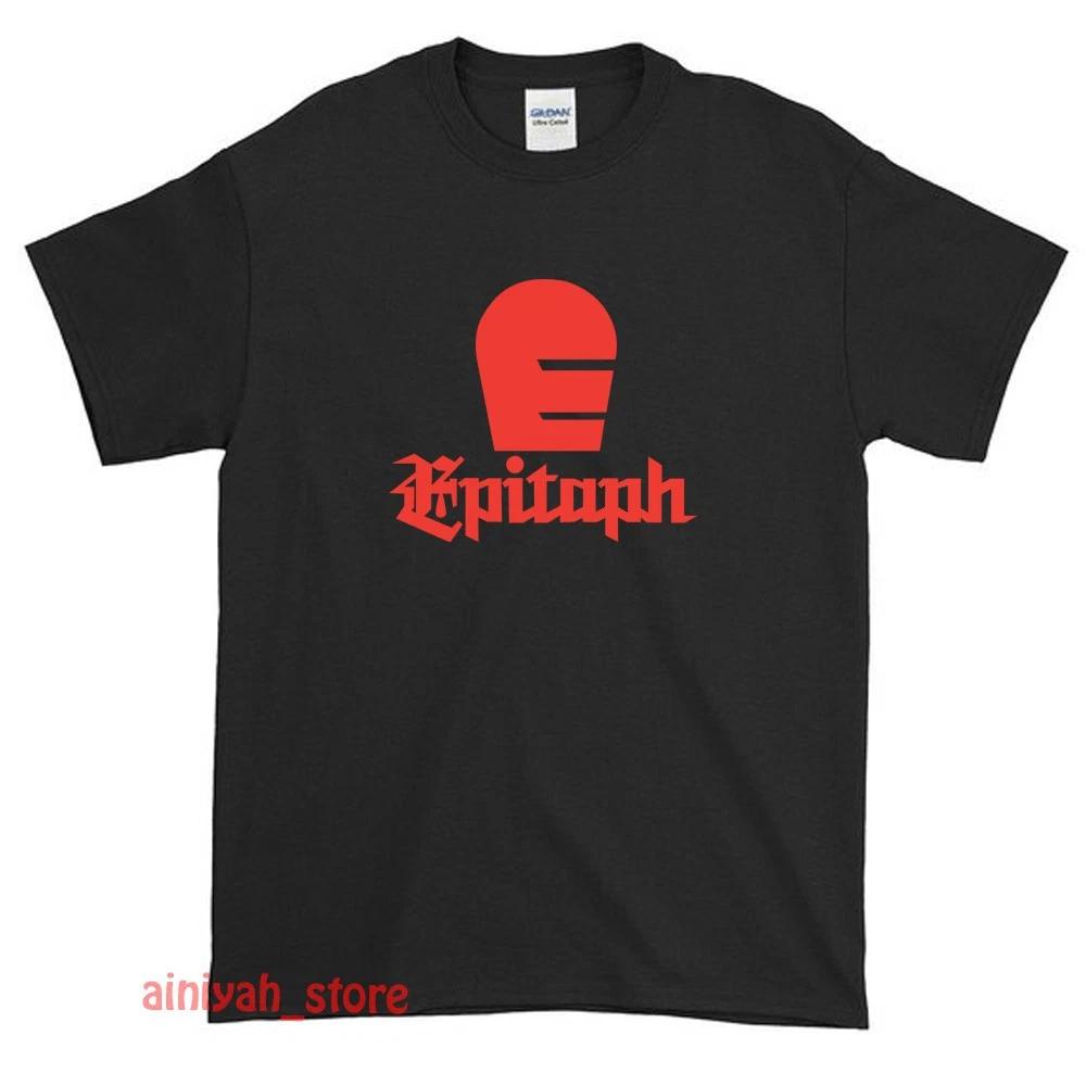 Новая мужская футболка с логотипом Epitaph Records, смешная, размер США S-XXL