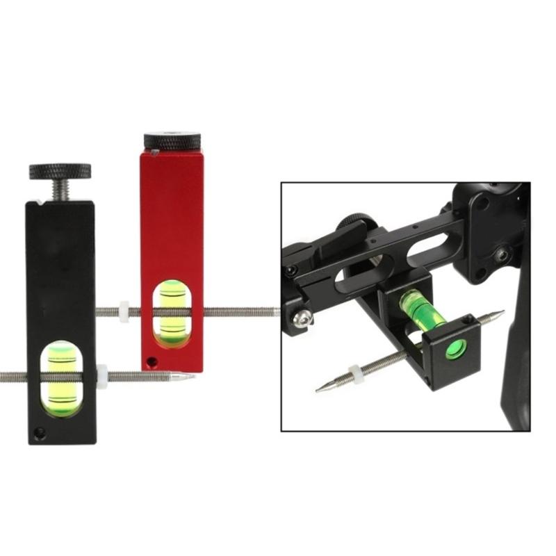Light Weight Portable 3rd Axes Bows Sight Level Adjustment Tuning Leveler Targets Mounting Leveling Tool Easy to Use