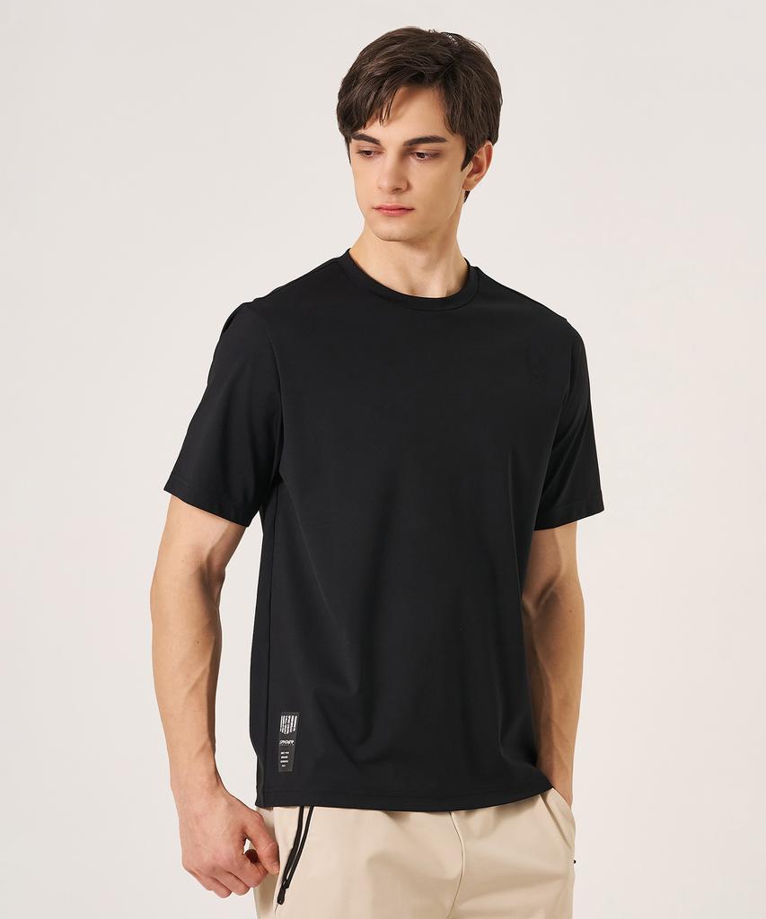 SPYDER Men'S Performance Embossed Logo Short Sleeve T-Shirt Splmcnrs211Mblk