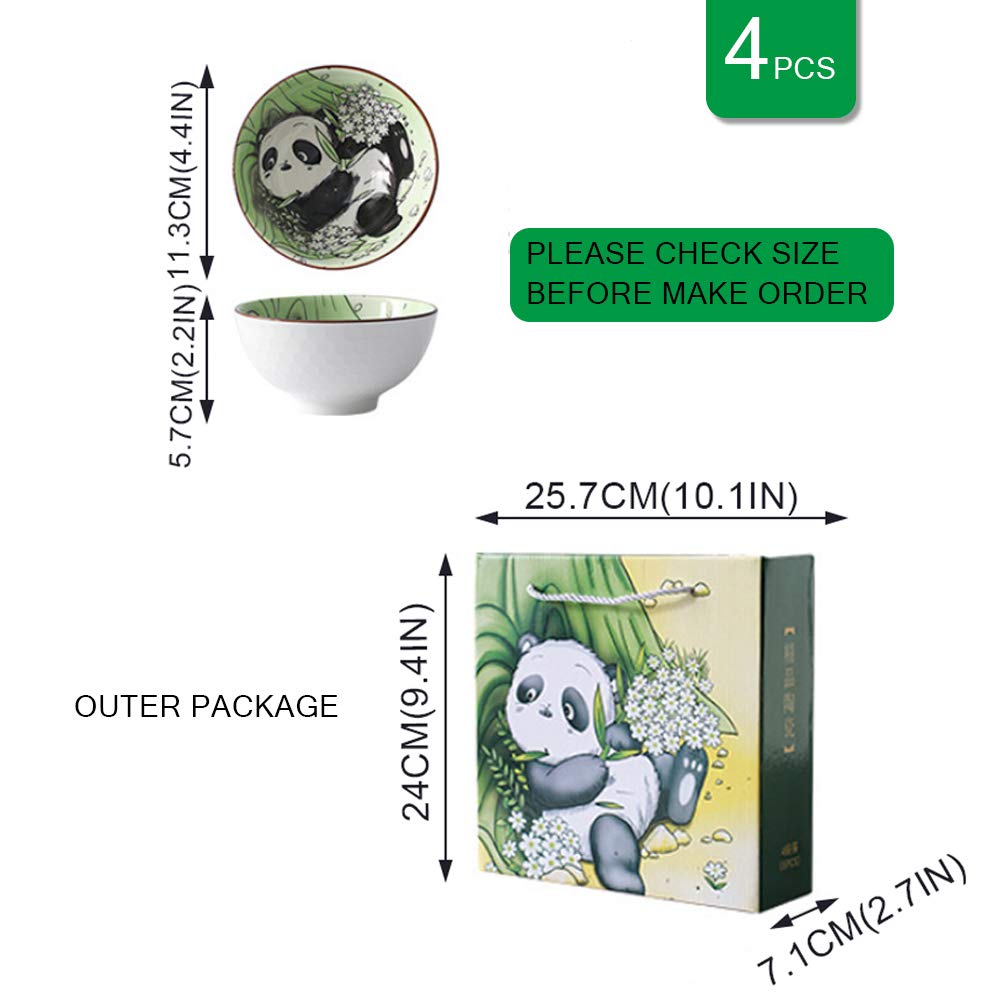 Керамические миски Панда для хлопьев, керамические миски для супа, керамические фарфоровые миски для и духовки для и ужина мисок, мисок, мисок, кухни, для хлопьев, салата, пасты, супа,