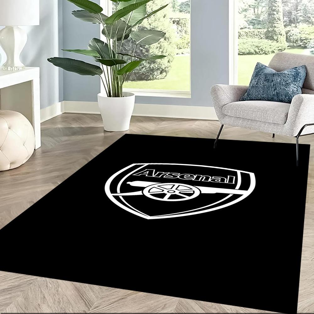 Arsenal Floor Rug Office Rug Suitable for Kitchen Entryway Playrooms Hallway Anti-slip Rug Anime Office Decor Perfect Gift for Friends & Family