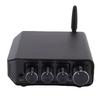Стереоусилитель Bluetooth 5.4 USB AUX Вход 2 канала 50 Вт x 2 Hi-Fi усилитель для MP3 WAV WMA APE FLAC Вилка США