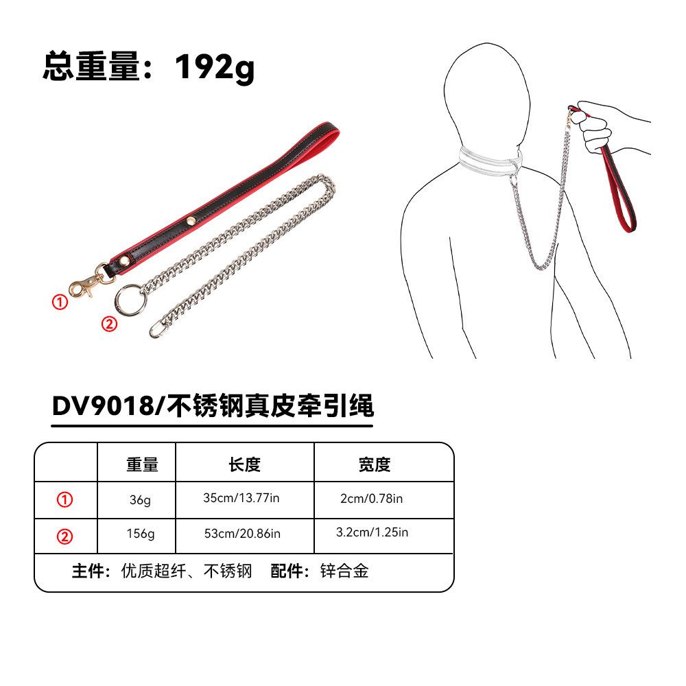 YOCY BDSM restraint set adult leather restraint sets,handcuffs,ankle cuffs collars neck covers sex toys role-playing props