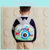 Cartoon Ultraman Kids Backpack With Lightweight Nylon Material For School Use