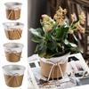 Easy To Use Plant Pot Paper Rope Braided Woven Basket Braided Flower Pot  for Indoor Outdoor Plants