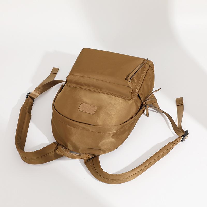 Ткань Оксфорд Большая вместимость школьный рюкзак однотонный цвет простая универсальная женская сумка рюкзак для школьников