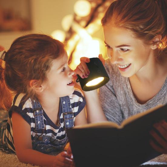 1 Set LED Magnetic Wall Lamp Intelligent 360 Degree Rotation USB Charging 3-Color Temperature Remote Control Long Battery Life Lamp