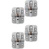 Adjustable 180 Degree Hinge, Locking Hinge Folding Hinge, Adjustable Door Hinge, Leaf Table Hinge, 4PCS Easy Install Easy To Use