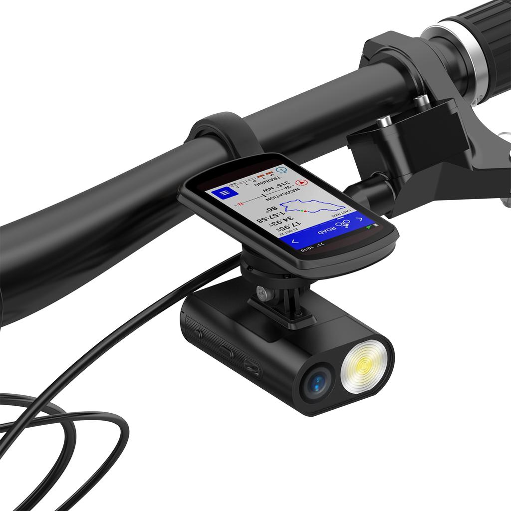Bike Computer Mount Compatible with Garmin Combo Extend Mount Adapter Camera and Light