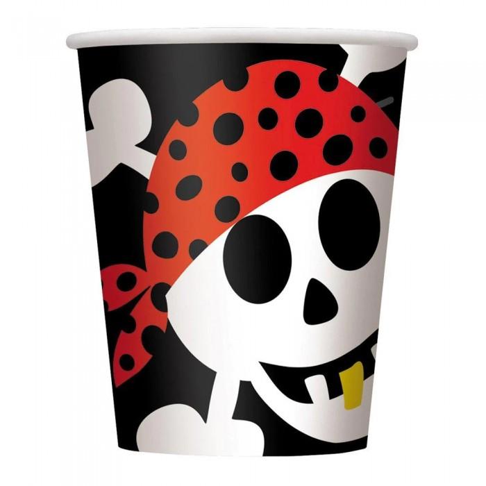 Unique Party Pirate Fun Party Cup (Pack of 8)