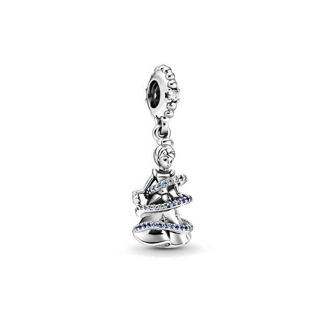 925 Sterling Silver Charm Princess Animal Series House Beads Fit Original Fashion Bracelet Women Diy Jewelry