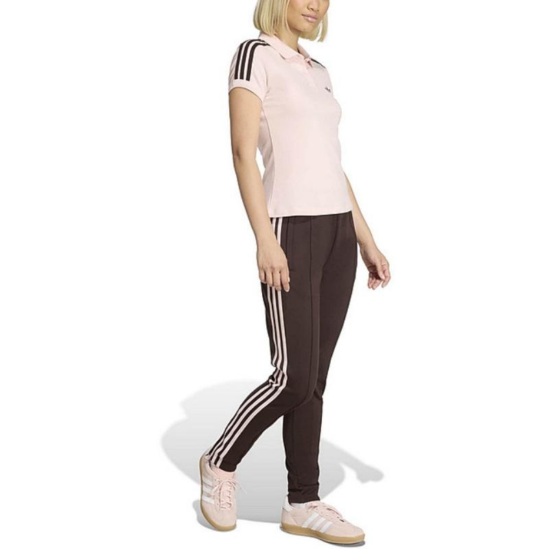 adidas Женская рубашка-поло Originals Пастельно-розовый KD3699