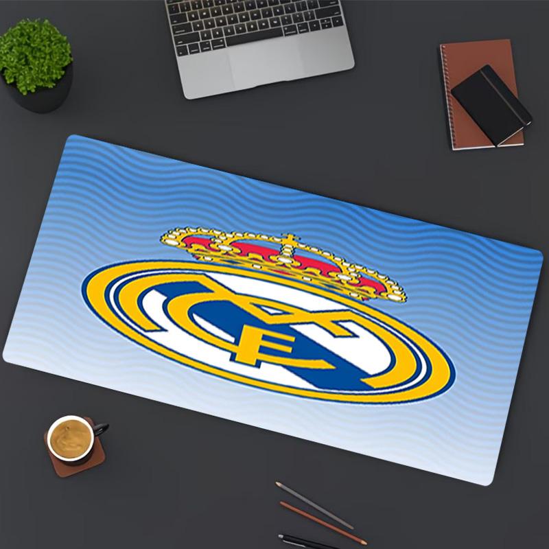 Football team Madrid Print Mouse Pad, for Keyboard Pad Laptop PC Mat for Office Home Use, Desk Decor, Perfect Birthday Gift for Gamers