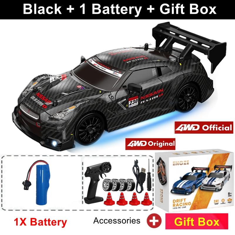 4WD RC Drift Car Remote Control GTRPRO AE86PRO Model 4x4 Racing RTR Radio Truck Vehicle Toy Gift for Boy Girl Children Kids Adult