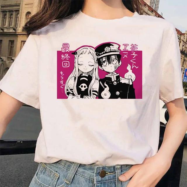 Toilet Bound Hanako Kun Print T Shirts Women Harajuku Ullzang Fashion Tshirt s Graphic Funny Tshirt Summer Top Tee Female