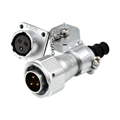 WEIPU WY16 TI+Z Промышленные светодиодные автомобильные разъемы Электрические 5А 10А M16 Водонепроницаемый разъем 2-10-контактный штекер розетка