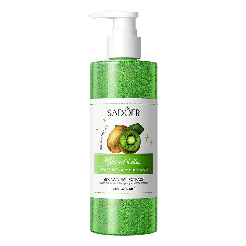 Фруктовый гель для душа 300 млSADOER Kiwi Body Scrub Body Wash
