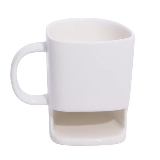 Кружка для шоколадного фондю, чашка для молока и кофе, подогреватель масла, керамическая чашка для фондю, плавильный котел