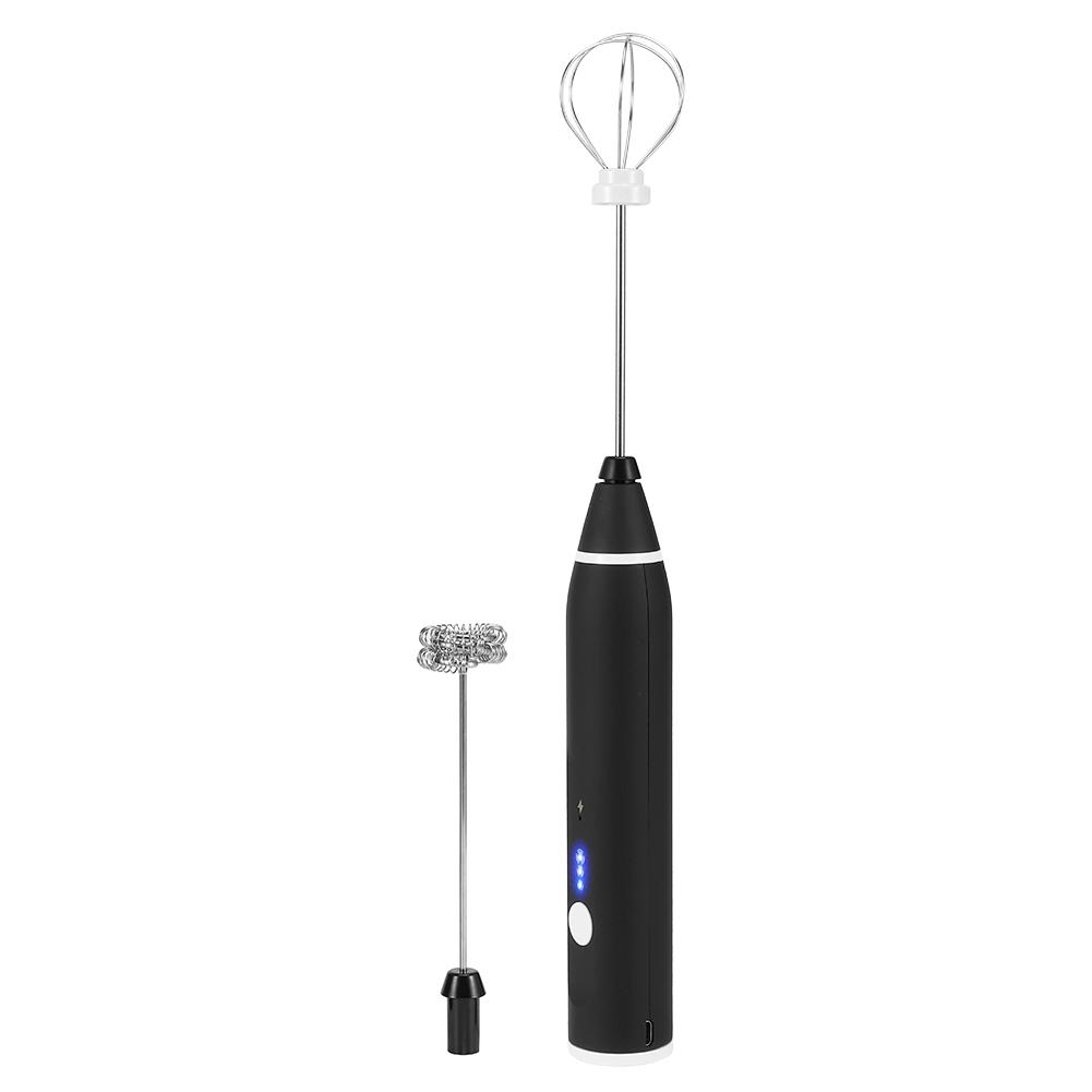 3 скорости USB перезаряжаемый электрический вспениватель молока ручной миксер для кофе мешалка взбиватель яиц