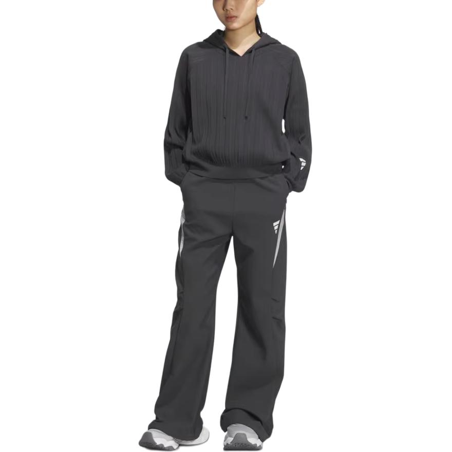 Новая женская толстовка Adidas, цвет «карбон-черный», JM4255