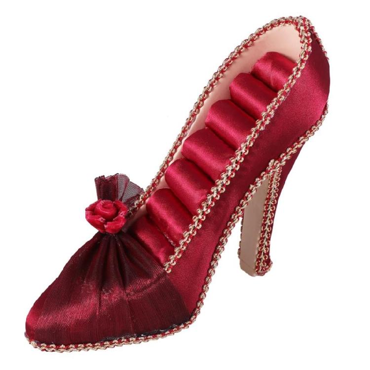 Многофункциональные органайзеры для украшений в форме туфель на высоком каблуке для демонстрации серег, ожерелий, колец и декоративных предметов