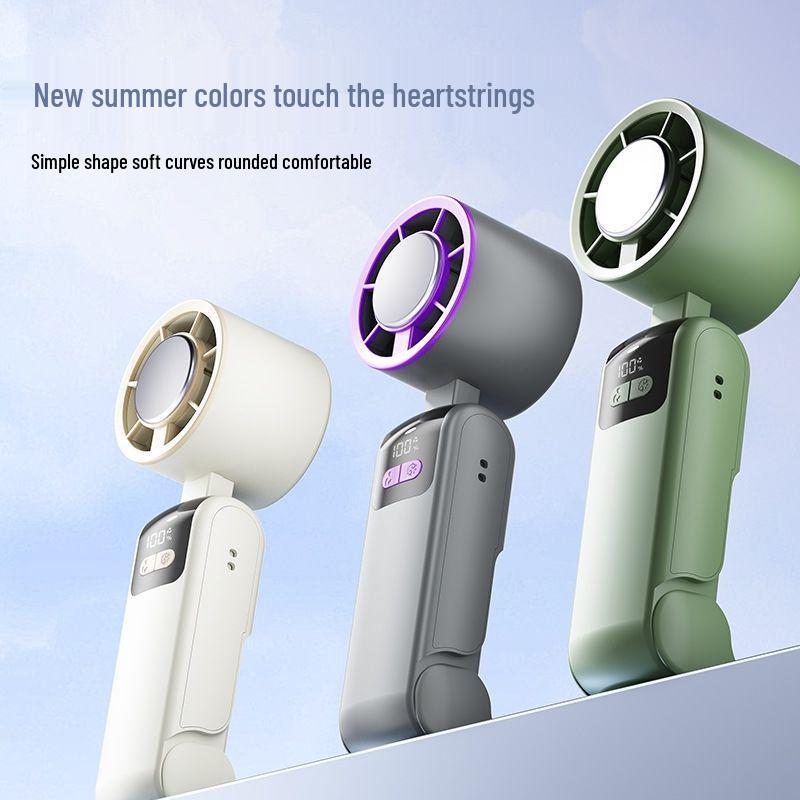 Portable Silent Handheld Fan with Semiconductor Cooling