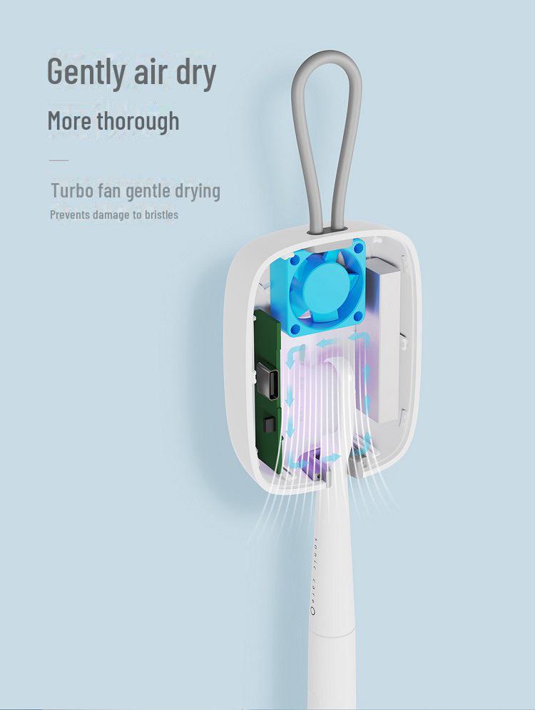 Smart Portable UVC Electric Toothbrush Sterilizer for Kids