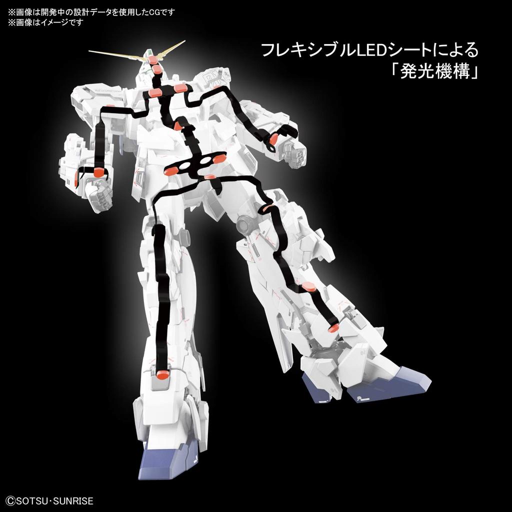 Пластиковая модель MGEX Mobile Suit Gundam UC Unicorn Gundam BAS5060277 Ver.Ka 1/100 с цветовой кодировкой