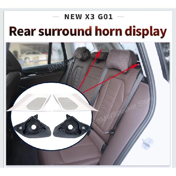 Car For BMW NEW X3 G01 High Quality Hi-Fi Music Sound Center Dashboard Console Tweeter Midrange Audio Speakers Cover Accessories