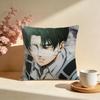 Fashion AAttack on Titanable Cushion Cover Stylish Washable Pillow Cover Ideal for Couch Bedroom Car Decoration