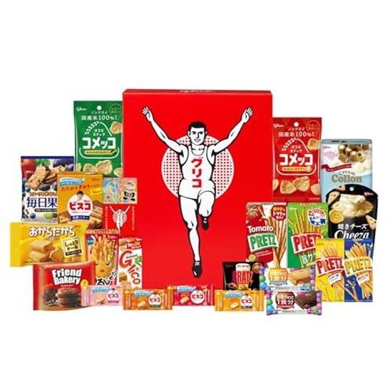 Selection Glico 22-item Assortment Goal-In Mark Box Gift