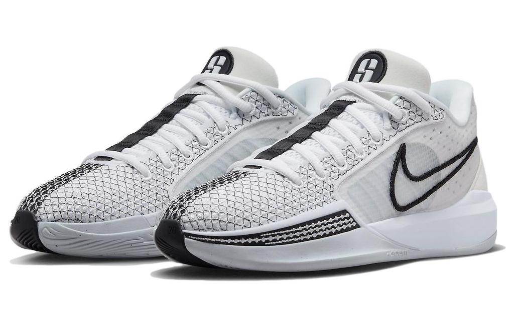 Nike Sabrina 1 Магнитные 'Белый Черный Серебристый' Женские FQ3389-103