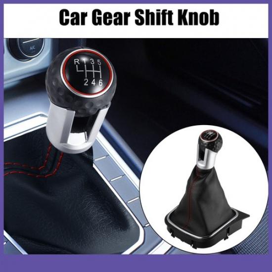 6 Speed Manual Gear Shift Knob Stick Shifter Single  for VW R32 2004 2008