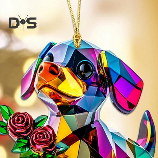 1/2 шт. Автомобильные подвески с шнурком, легко подвешиваются, цветные хрустальные украшения, сверкающие акриловые украшения, подвески в виде ежика