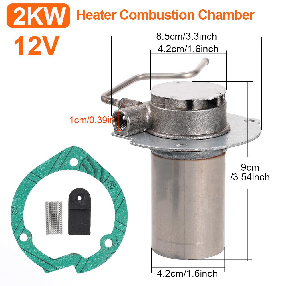2KW Parking Heater Burner Insert Torches Combustion Chamber Combustor With Gasket For Eberspacher Airtronic D2 252069100100