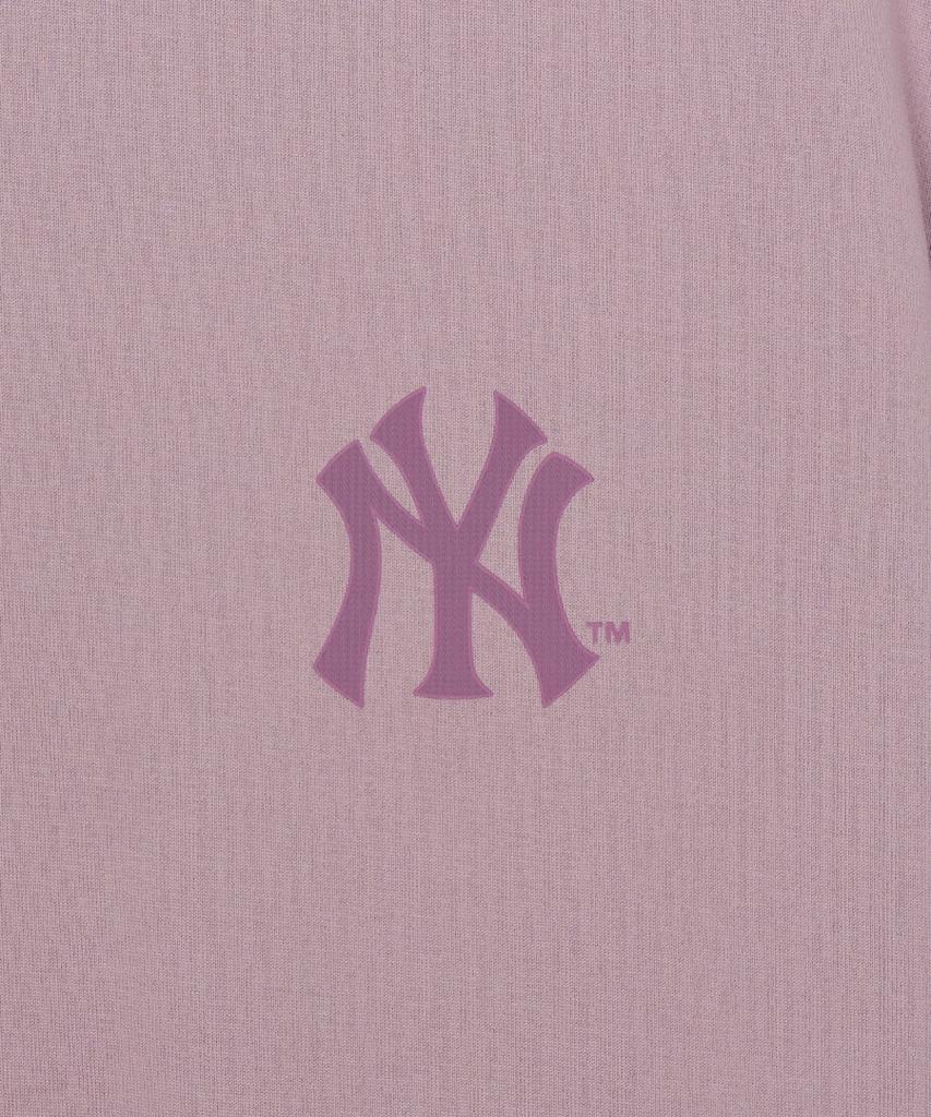 Emelbi Classic Monogram Большая Роскошная Укороченная Футболка с Коротким Рукавом Ny (Л.Лаванда)