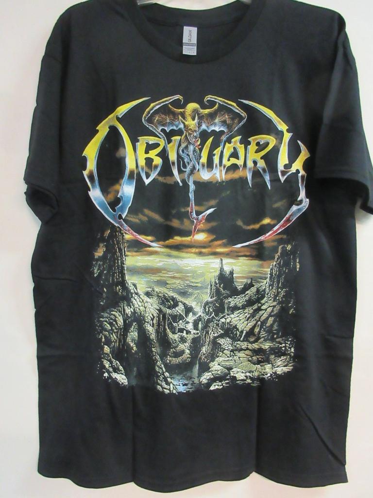 OBITUARY OFFICIAL MERCH THE END COMPLETE BAND CONCERT MUSIC T- LARGE Unisex T-Shirt