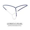 Sexy Femal Pearl Thong Low-Waist T- Back Panties Women's Underwear Lingerie G String K127