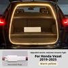 Dynamic Flowing LED Trunk Light Strip For Honda CRV URV HRV ZRV XRV -2025 12V Ambient Lighting Decorative Back Door Lamp