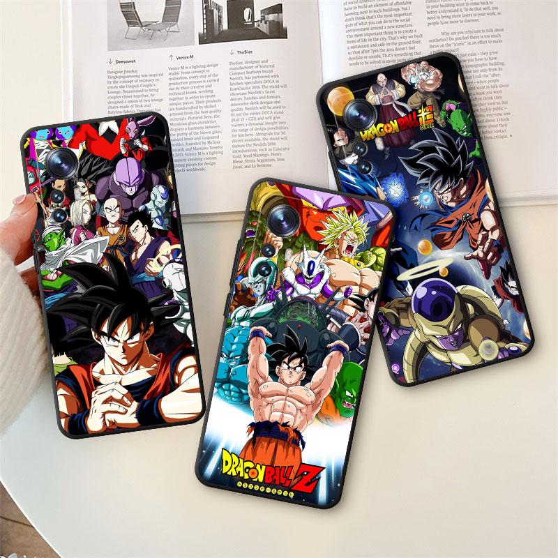 Чехол для телефона Anime Dragon Son для Xiaomi Mi 10 10S 12S 11T 12 Pro 11 Lite 11X 10T 11i 12X G-Gokus Funda Capa TPU Soft Black Cover