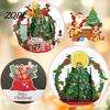 Personalized Xmas Blessing Cards Pop Up Christmas Card with Envelope And Note Card, Merry Creative Paper Craft Greeting Holiday for New Year,