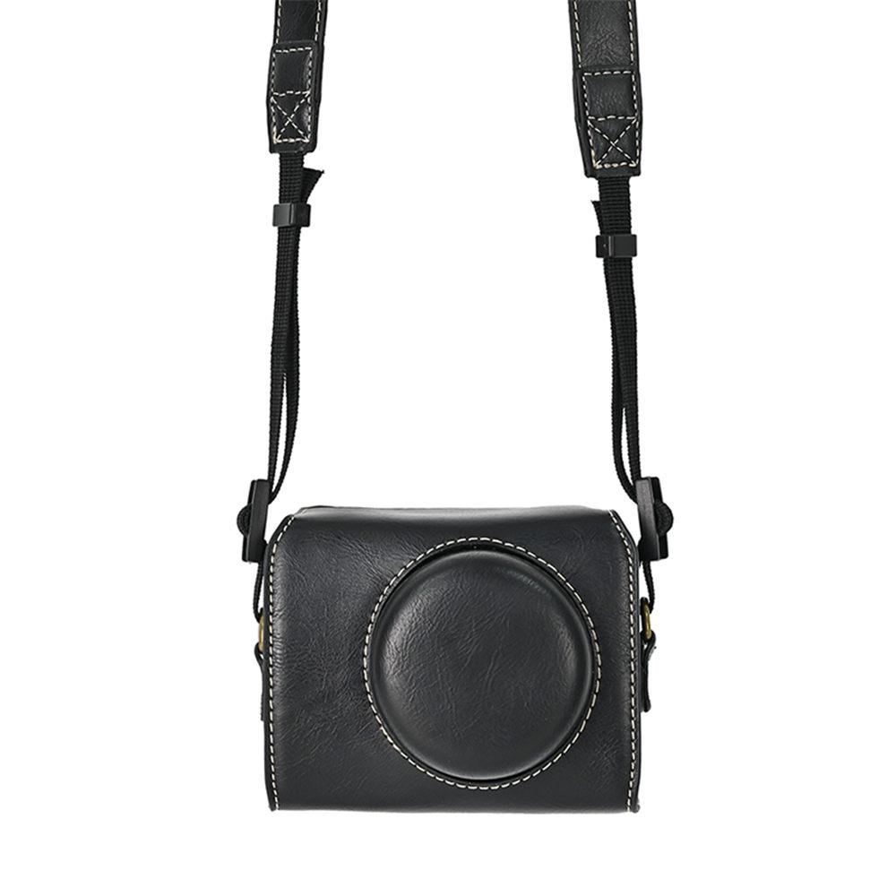 ZV1F Чехол-сумка из ПУ кожи для камеры Sony ZV-1F ZV1F, чехол на весь корпус с ремешком