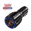 Dual USB QC3.0 Car Charger for Samsung & Huawei - Fast Charging On-Board Adapter