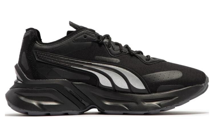 Men's Sneakers PUMA Pwrframe Aerogram Reflective 'Black Silver'