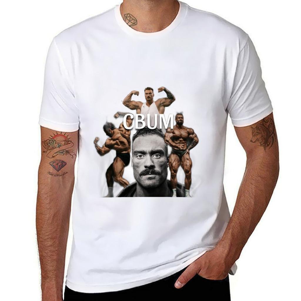 CBUM bodybuilding bodybuilder TShirt Basic Daily Outfit Short Sleeve Tee