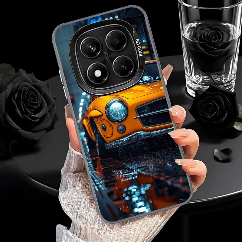 Vintage Car Retro Nostalgia Soft Phone Case for Xiaomi Redmi Note 13 14 15 Pro Plus 12S 12 11S 11 11T 10S 10 Shockproof Cover Ba
