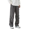 OVERPROTECTIONit Men's Sporty Straight-Leg Parachute Cargo Pants